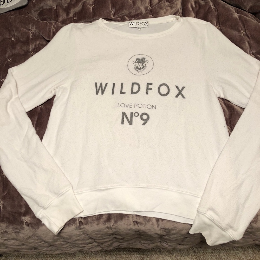 Wildfox white sweater